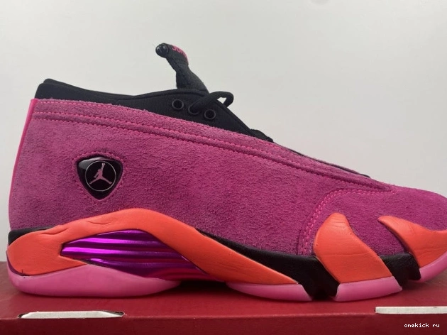 Chep Onekick DH4121-600 Pink (W) Retro 14 Shocking Low Jordan 0619